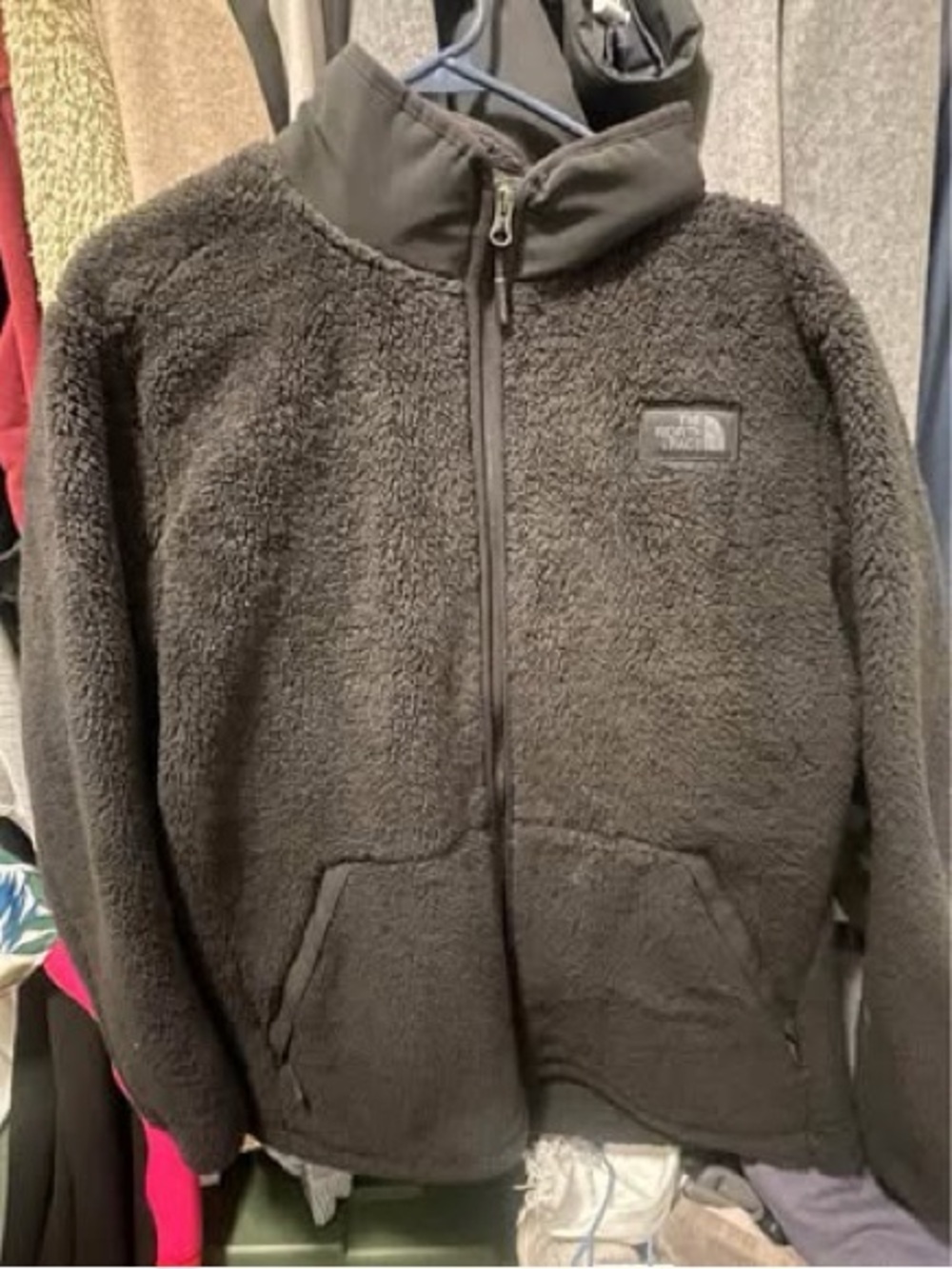 The North Face Men’s Black Sherpa Fleece Jacket